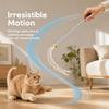 Chew-resistant Cat Teaser Wand Pure Wool Cat Teaser Toy Fun Kitten Stick Toy  Cat Enrichment