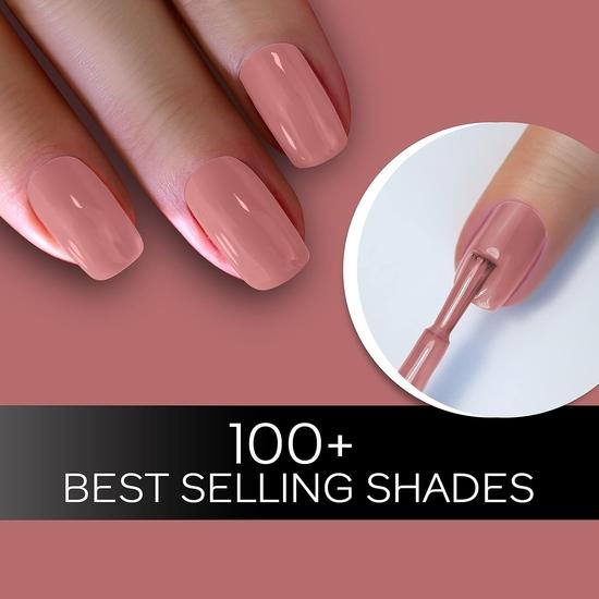 FACESCANADA Ultime Pro Splash Nail Enamel - Beach Rose 157 (8Ml)|Quick Drying & Faces Canada Ultime Pro Splash Nail Enamel