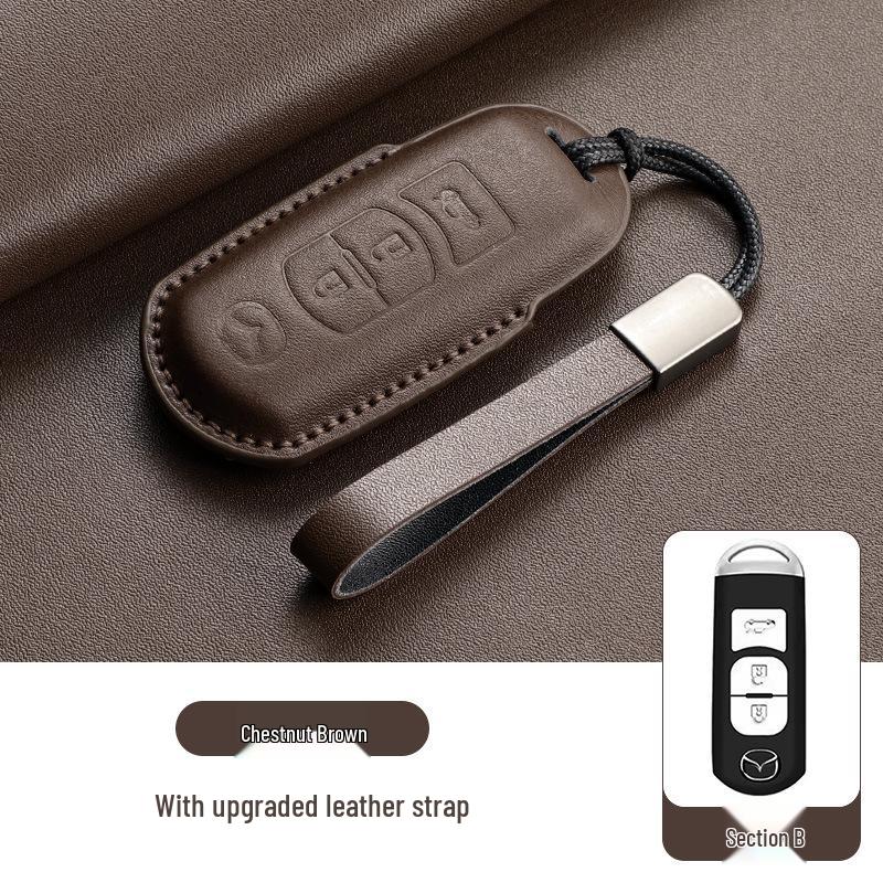 Mazda Key Case for CX5, Atenza, Mazda 6, CX3, CX8, CX30 Models