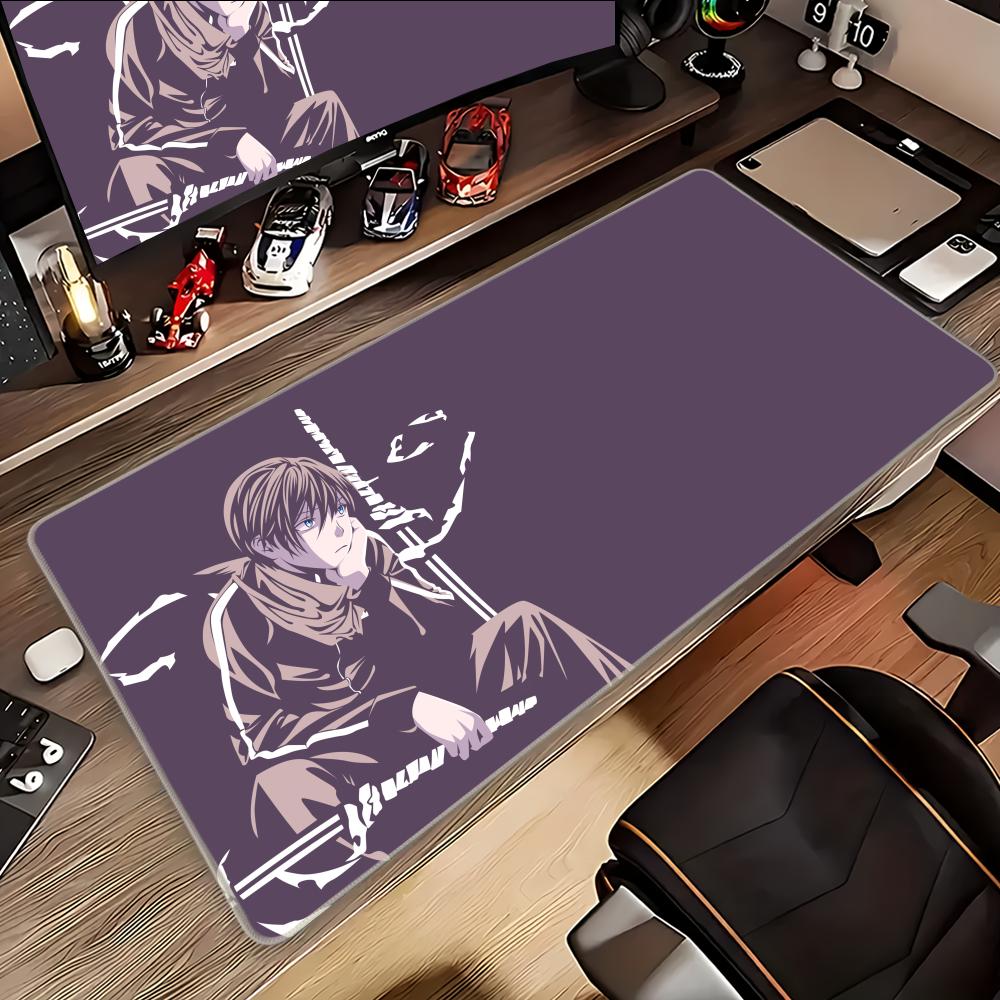 

Noragami Night Fight Animation Beautiful patternsOffice Computer Desk Mat Table Big Mouse Pad Laptop Cushion Nonslip Decor 600x300x2mm