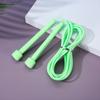 Two-pack student exam training fitness sports racing jump rope with pen-style handle and solid PVC rope