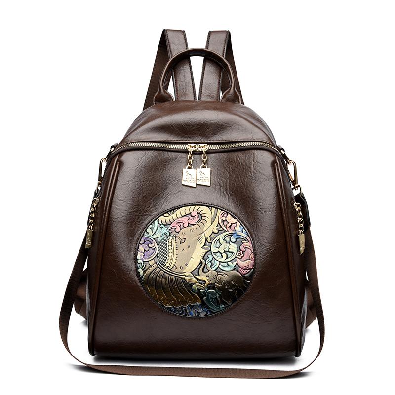 Multifunctional Shoulder Bag Women's Lightweight Travel Backpack