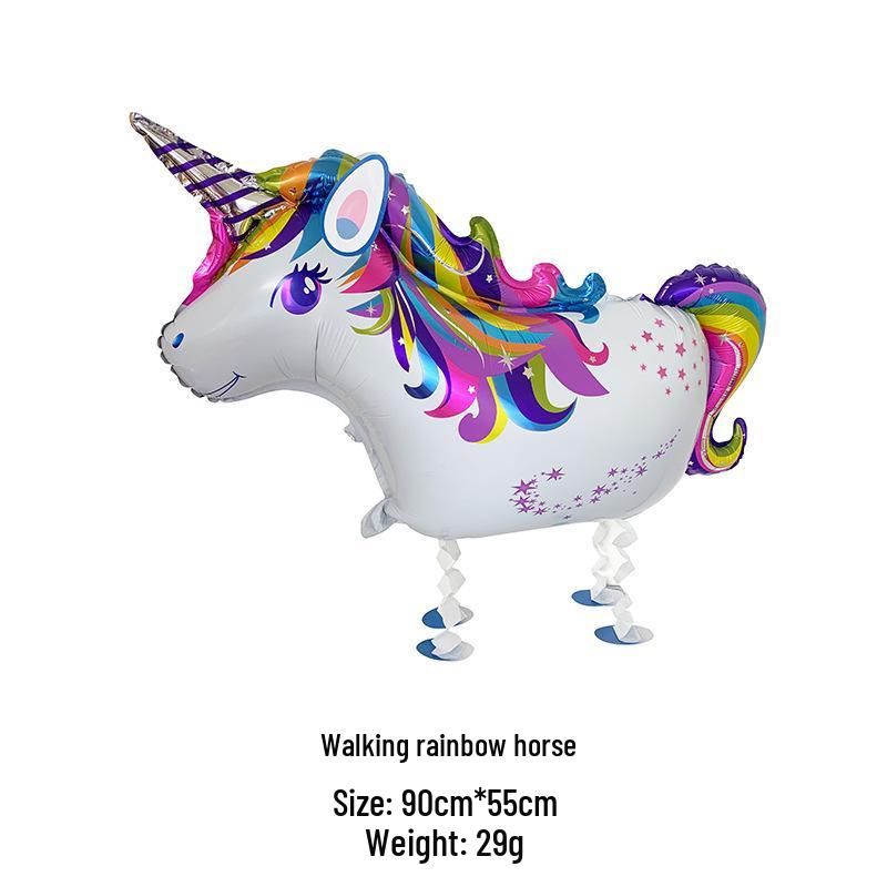 Chodící zvířecí balónky pro děti - Zábavní helioví mazlíčci na noční trhy