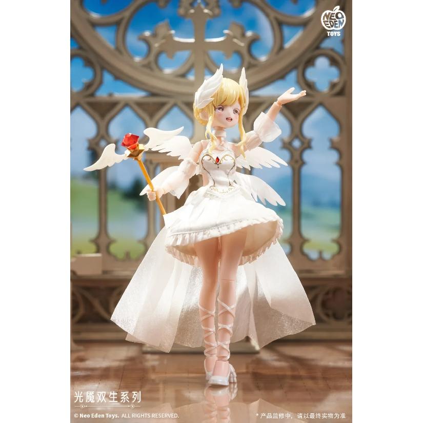Neo Eden Mjd Doll Blind Box Light Nightmare Twin Series Movable Anime Figure Collectible Toy Desktop Decorative Ornaments  Pvc