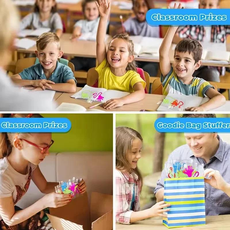 Festival Prank Toys Multicolor Easter Bunny Chick Elastic Stretch Climbing Stress Relief Sticky Toys Birthday Gift Relaxation