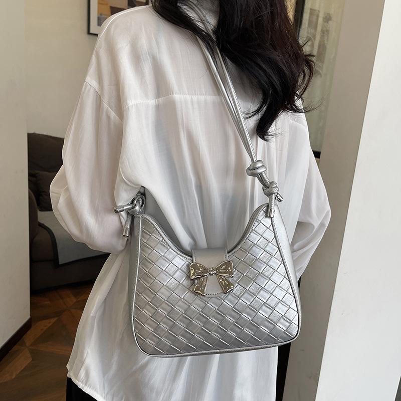 Pu Small Square Bag, Underarm Bag, Versatile Shoulder Bag, Niche Popular Messenger Bag Bag.