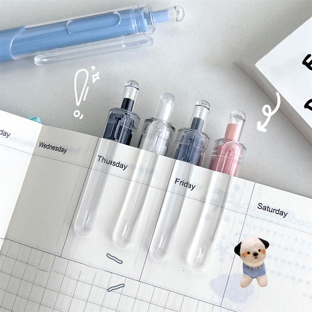 Creative Morandi Press Neutral Pen Simplified Black Pen Writing Supplies Signature Pen  Student