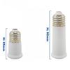 E27 To E27 Lamp Base Converter 65mm 95mm 197mm Lamp Holder Extender E27-E27 Lamp Socket Adapter Flame Retardant For LED Bulb
