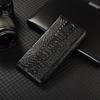 Ostrich Pattern Genuine Leather Flip Case for Huawei P10 P20 P30 P40 P50 P50E P60 Pura 70 80 Art Pro Plus Ultra Lite Cover Cases