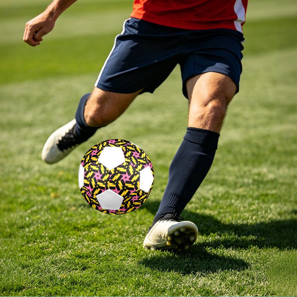 1pc Energy Burst Lightweight PVC Training Soccer Ball, Size 5, Suitable for Indoor and Outdoor TrainingGift Y60333