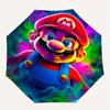 1pc Colorful Super Mario Automatic Opening and Closing Folding - A Good Choice for Gifts, Fashionable and Convenient Umbrella With Cute Cartoon Charac