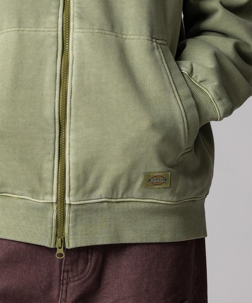 Dickies Garment Dyed Jersey Track Top Olive