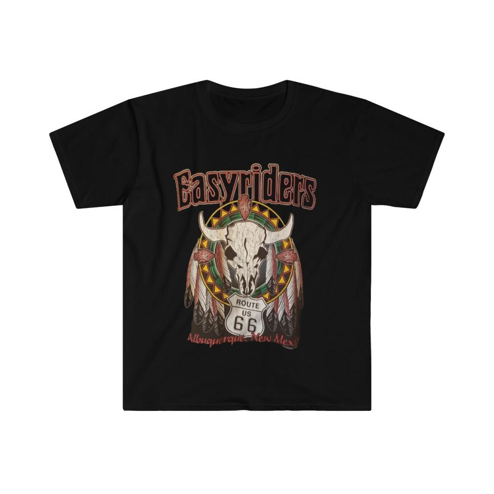 

Easyrider Unisex Soft Cotton T-Shirt. Easy Rider Skull 4XL