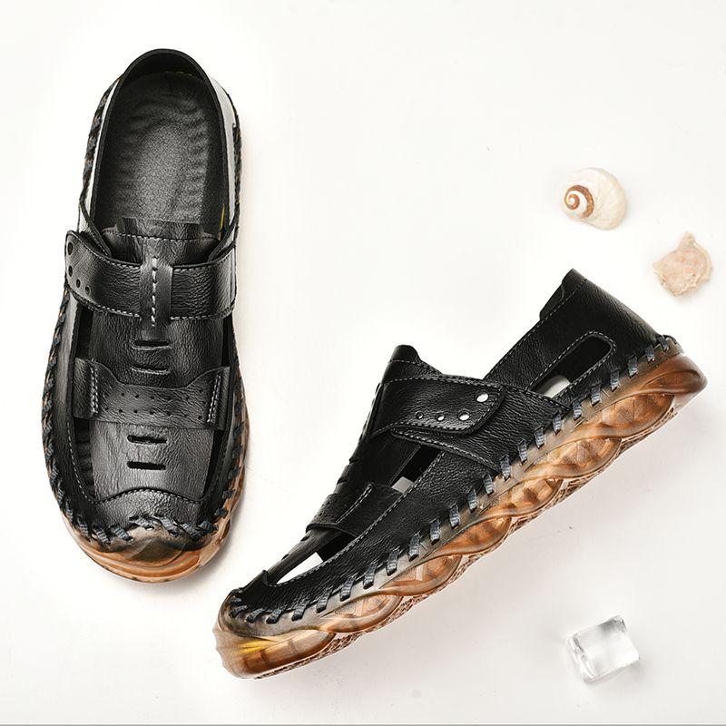 Men's Summer Outer Wear Baotou Cave Sandals