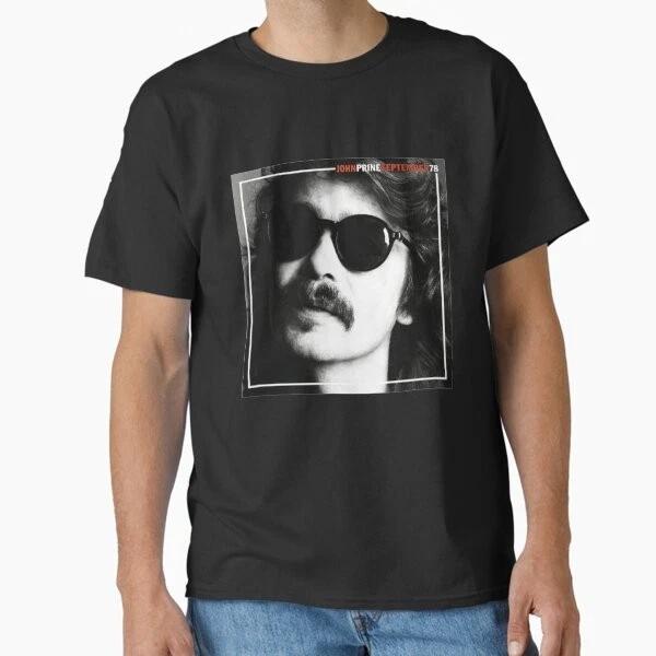 John Prine Portrait Classic Tshirt Made In Usaaus Tshirt S2xl S