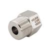 Adaptor Reductor Filetat din Oțel Inoxidabil 304, Filet Exterior R1/2 BSPT la Filet Exterior 3/4 NPT