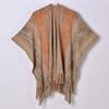 Women S Knitted Tassel Colorful Shawl For Nepal Yunnan Travel Outerwear