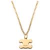 Celine Brass Gold Plated And Crystal Necklace Women necklace 460GB6BZI-35OR