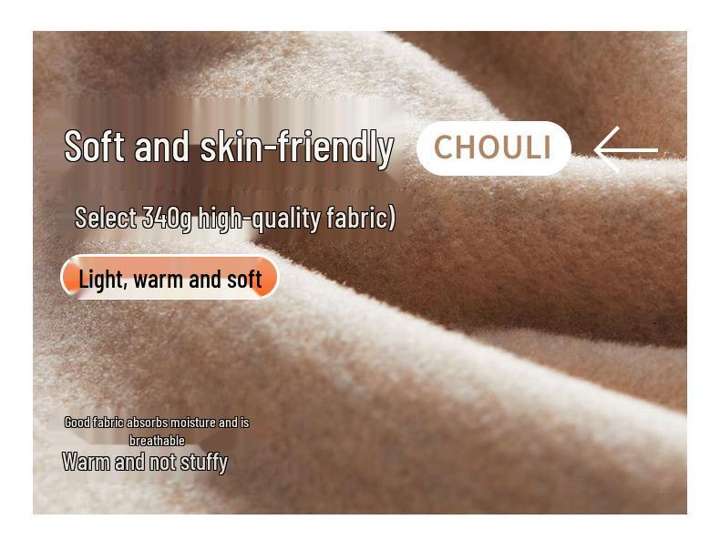 Men’s Silk-Like Cashmere Thermal Underwear Set - Thick, Warm, and Edged for Autumn/Winter