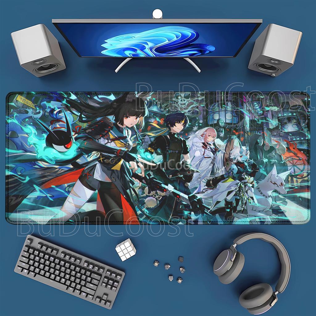 Zenless Zone Zero ZZZ Mousepad xmm overlock Keyboard XXL Anime Girl Hoshimi Miyabi Astra Yao Ellen Joe Rubber Desk Mat