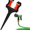 2Pcs Anti-Kink Garden Hose Guide Stake Ground Spike Lawn Hose Holder  Outdoor Garden