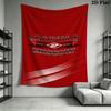 Spartak Moscow Pulse Wall Hanging Printed Fabric Blanket Decorative Tapestries for Bedroom Living Room Home Decor