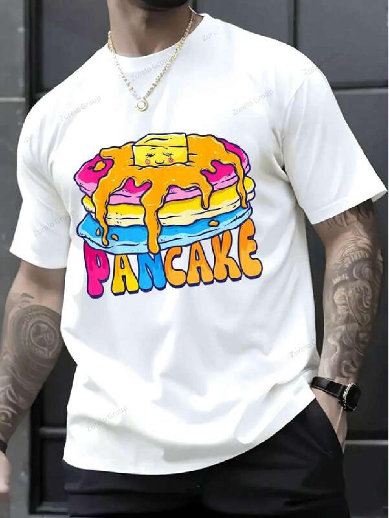 Cotton Summer Tops Graphic T-shirt S
