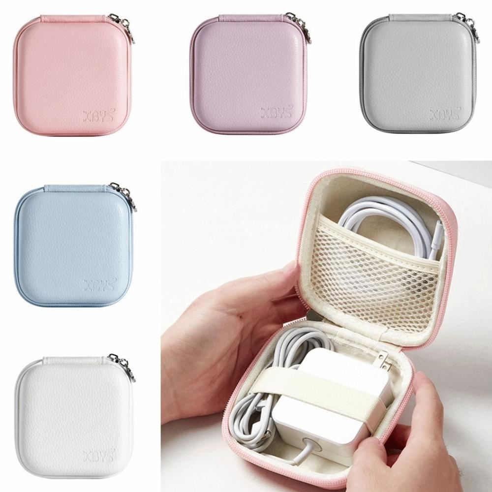 Portable EVA Digital Storage Bag Shockproof Data Cable Organizer Bag  Digital Accessories