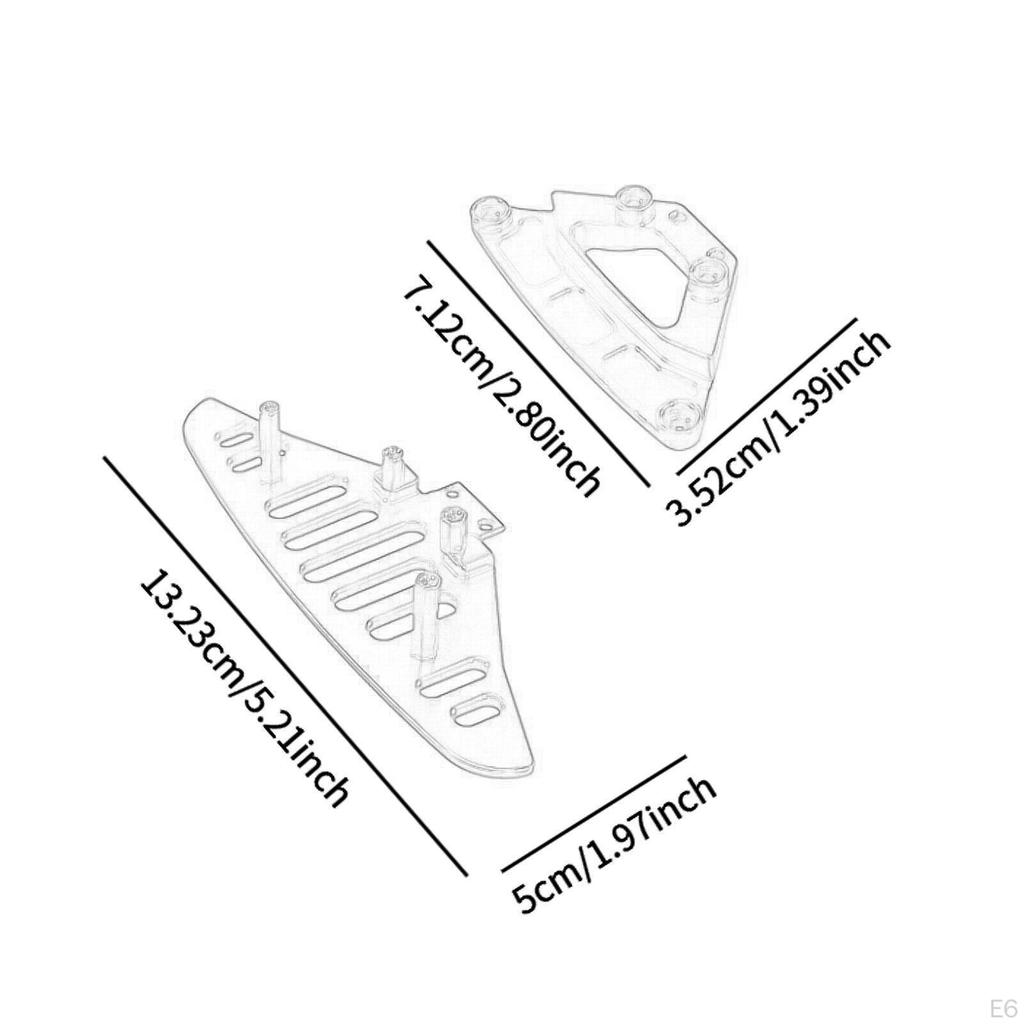 Front Car Shell Pillar Fixing Part 1/14 Body Column Parts for 14301 14302 Remote Control