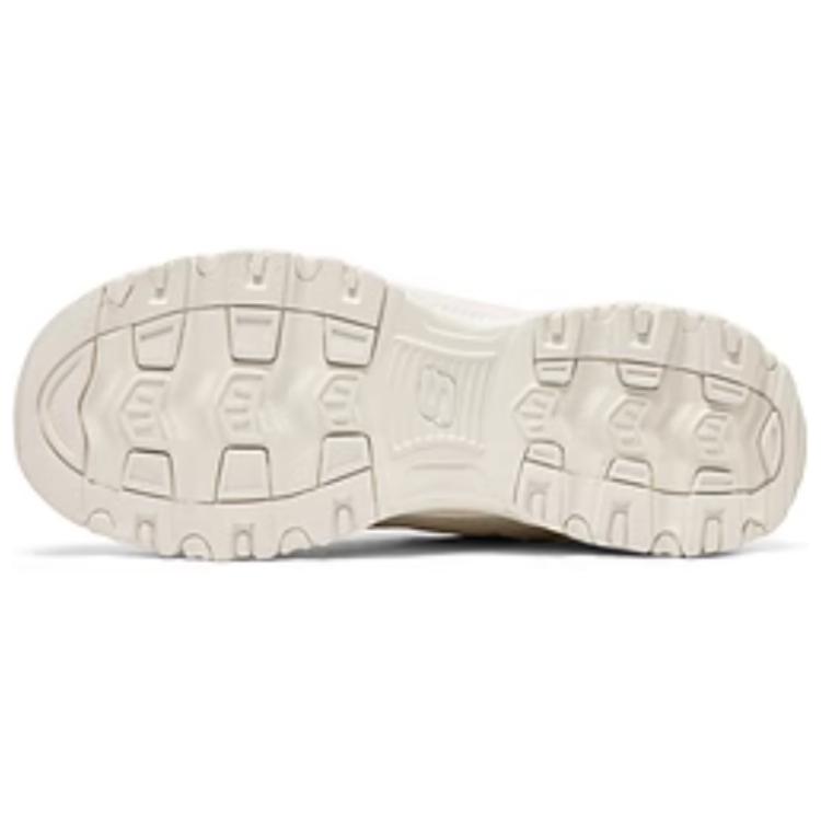 Skechers DLites 1.0 Sports Lifestyle Comfortable Versatile Breathable Supportive Balanced Low-Top Dad Shoes Women Sneakers Off-White 150243-OFWT