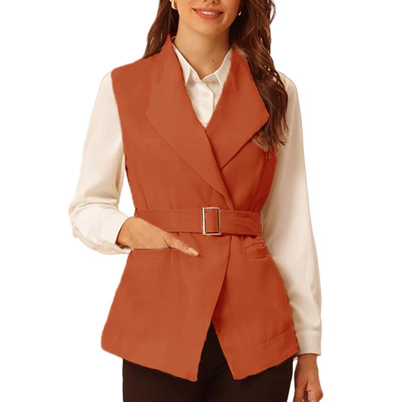 Autumn and Spring Women's Waistcoat Japanese and Korean Casual Outerwear