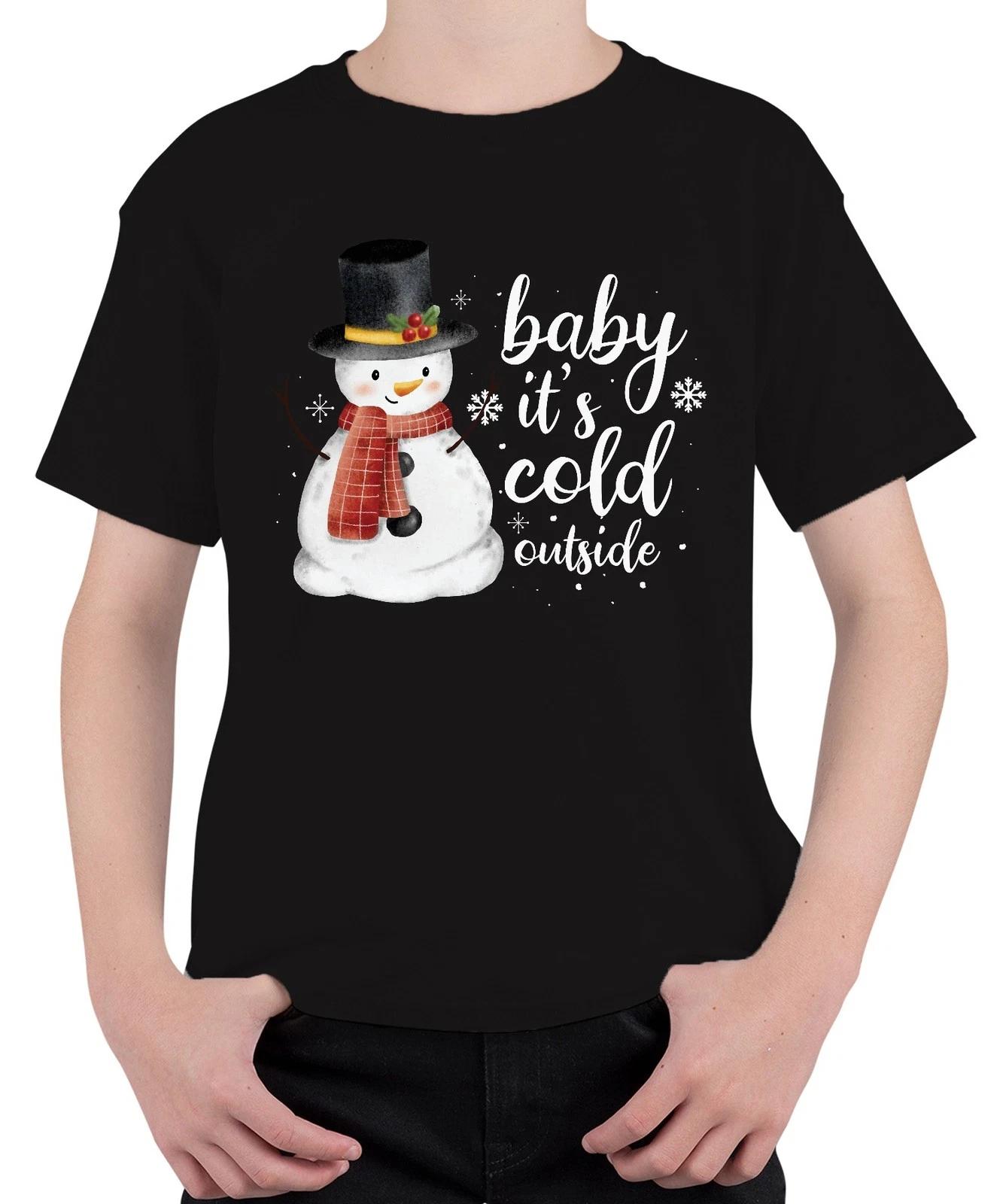 Baby it s cold outside - Weihnachten Weihnachtsgeschenk Christmas Unisex Kinder XL