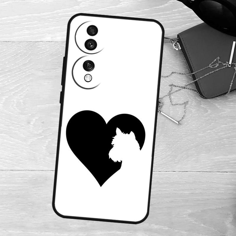 

West Highland Terrier Westie Case For Honor 200 Pro 400 Lite 50 70 90 X9a X9b X9c X9d X8a X8b X8c Magic 5 6 7 8 Pro Cover Honor 70