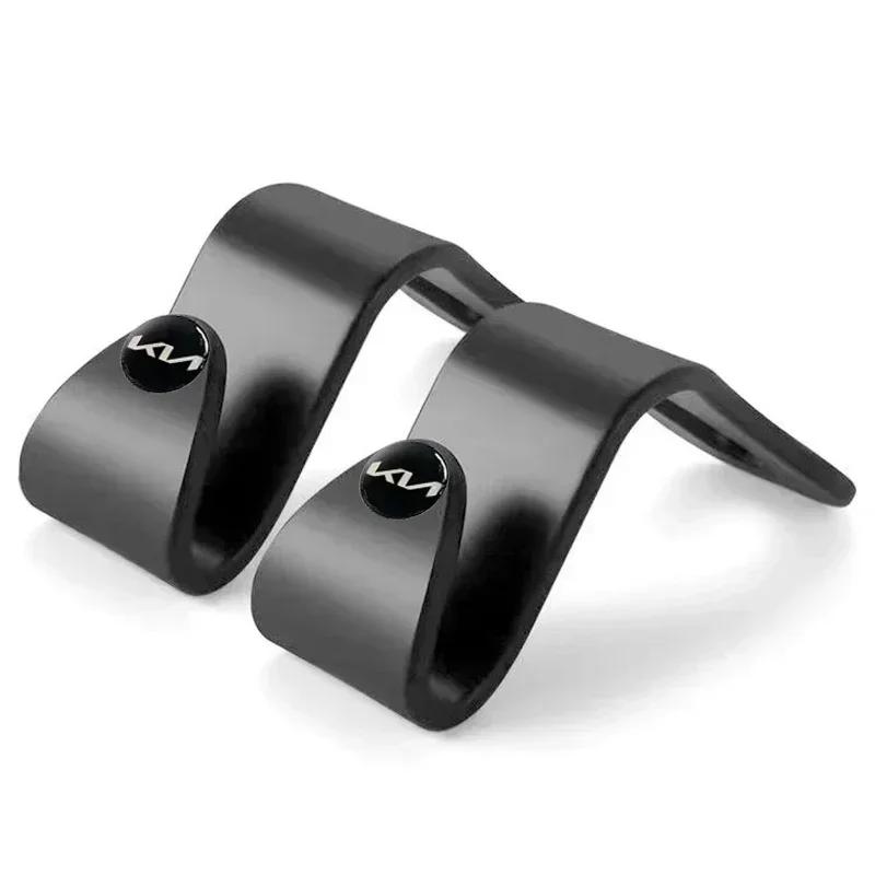 ABS Car Seat Back Hook Headrest Organizer for KIA Rio Pregio Soul Cd5 Soluto Kx3 K3 K5 Optima Cerato Sedona Forte Niro SportageSB2