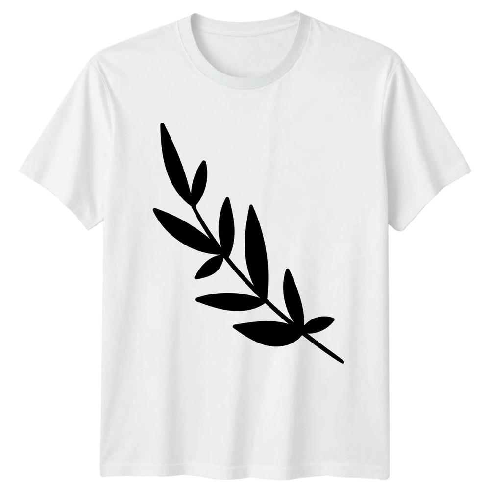 Botanical Plant Leaf Branch TShirt Plant Lover Botanical Birthday Gift S