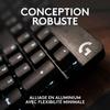 Clavier gamer - Filaire - Logitech G - G413 TKL SE - AZERTY - Rétroéclairé - Noir