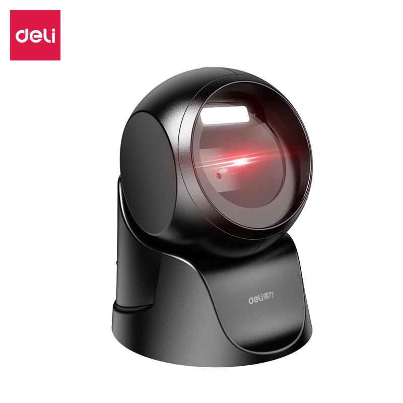 Deli Wired Desktop 1D/2D Barcode Scanner