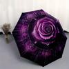1pc Cartoon Pattern Umbrella with Plastic Handle,Suitable for All Seasons Home Travel Outdoor Umbrella