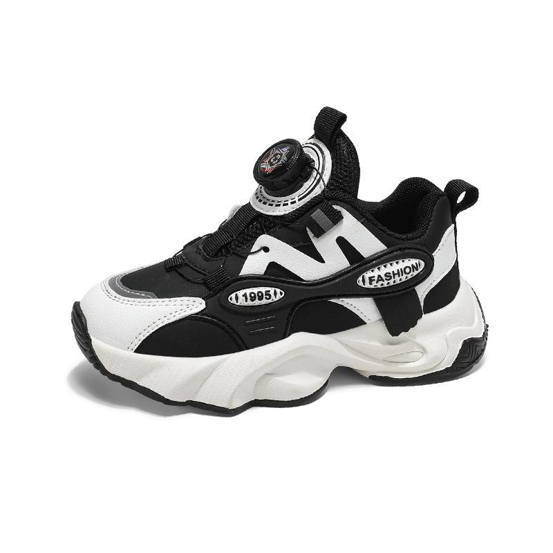 New Spring and Autumn All-match Running Shoes for Boys, Handsome, Comfortable, Wear-resistant and Soft-soled Sports Shoes