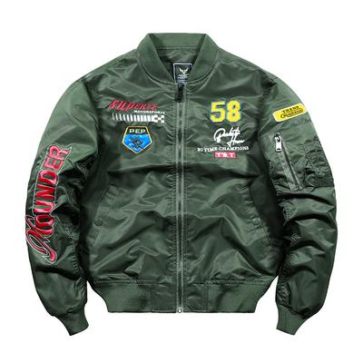 Yeni Sonbahar Bomber Ceket Erkek Nakışlı Beyzbol Forması İlkbahar ve Sonbahar Büyük Beden Mont