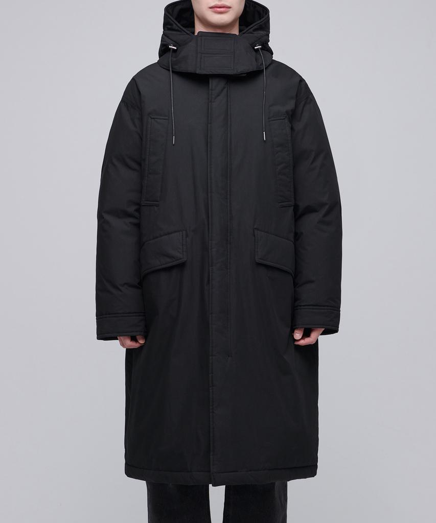Musinsa Standard Hooded Down Field Parka [Black]