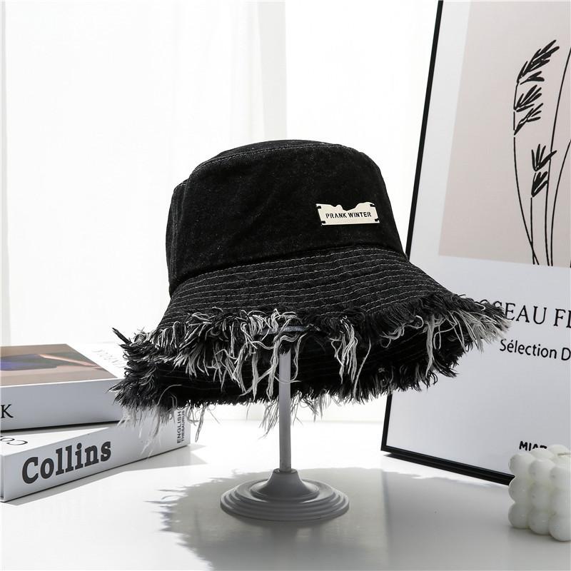 Versatile Hat Style Retro Deep Brim Womens Sunshade Fishermans Hatscaps