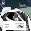 Keep Swimming Storage Bag, Travel Fitness Bag, Waterproof Sports Bag, Training Toiletry Bag, White-Black