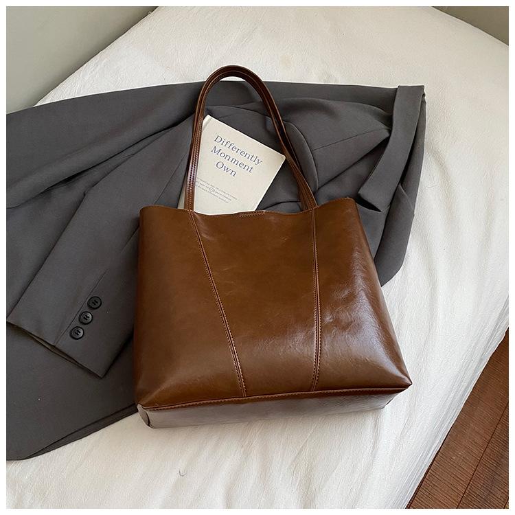 Autumn Retro Niche Underarm Bag Women's New Trendy Bag Large Capacity Shoulder Bag Fashion Bag