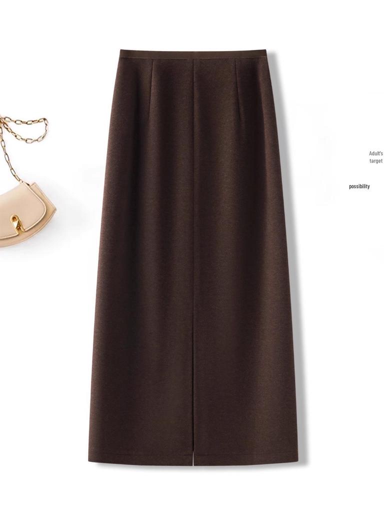 Women's Autumn/Winter 2025 A-line Slimming Pencil Skirt - Fashionable & Versatile