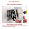 10pcs Reusable 86 Type Wall Socket Repairer Black Switch Box Repair Tool  Home