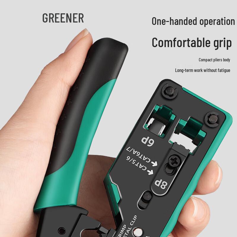 GREENER Professional Network Cable Crimping Tool