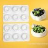 6-Cavity Silicone Cake Molds Flower-Shaped French Mousse Cake Molds Home Baking Tools Kitchen Styling Supplies