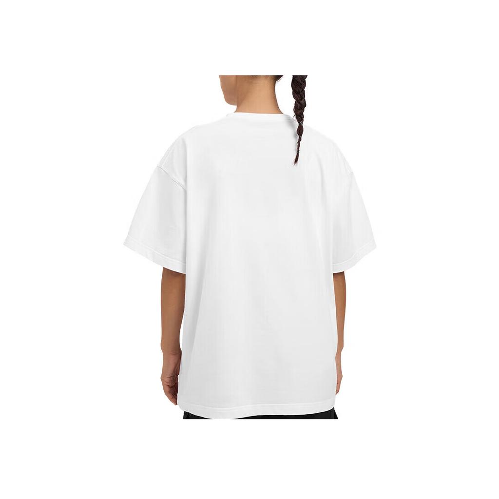 Under Armour Comfortable Casual Simple Versatile Solid Color Embroidered Logo Short Sleeve T-Shirt Unisex Tops White 1389372-100