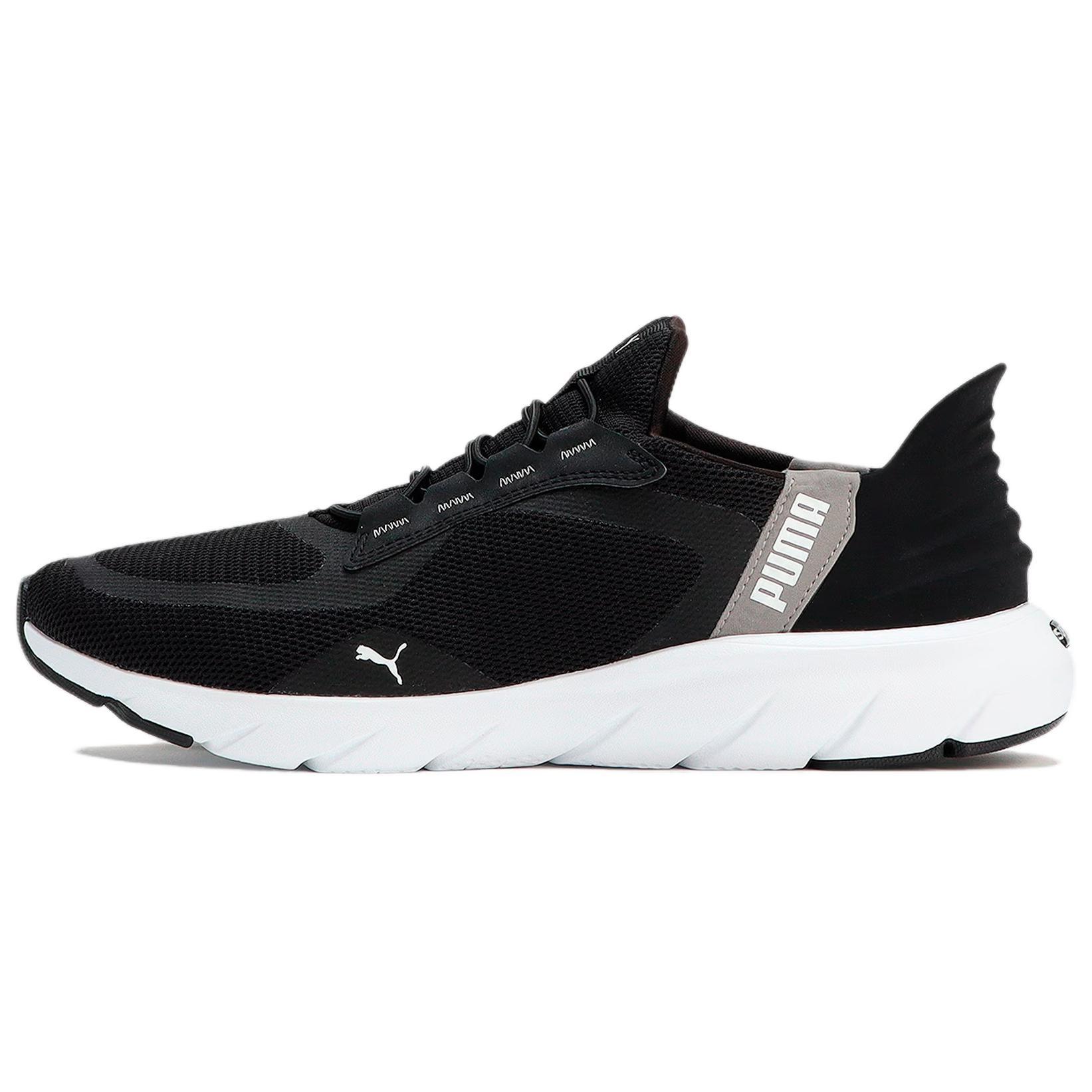 PUMA Softride Flex Ease Wide Black White Men s 309901-01 EU 36